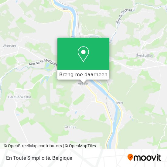 En Toute Simplicité kaart