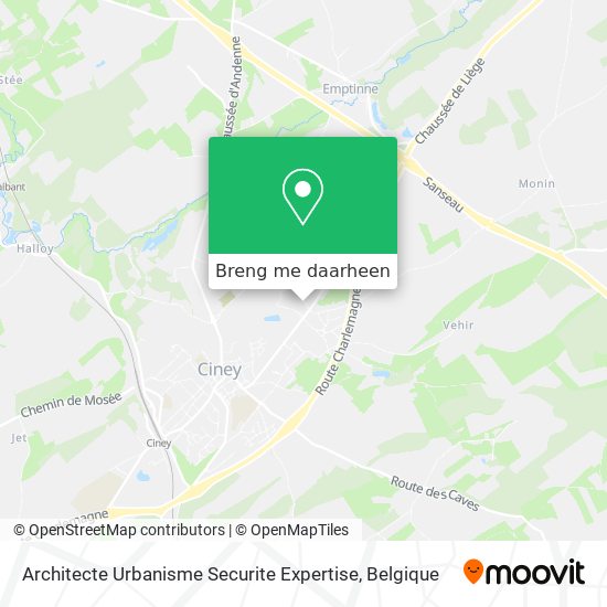 Architecte Urbanisme Securite Expertise kaart