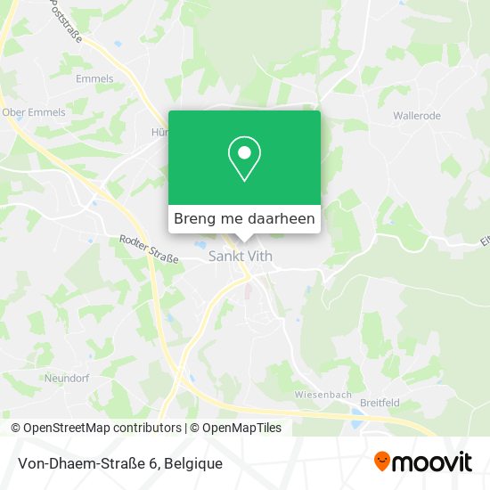 Von-Dhaem-Straße 6 kaart