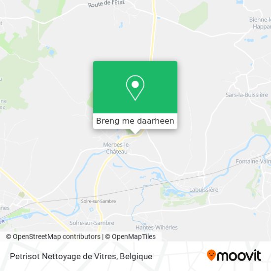 Petrisot Nettoyage de Vitres kaart
