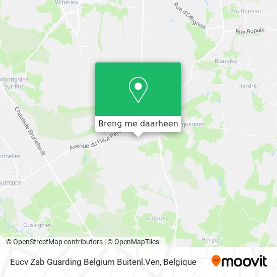 Eucv Zab Guarding Belgium Buitenl.Ven kaart