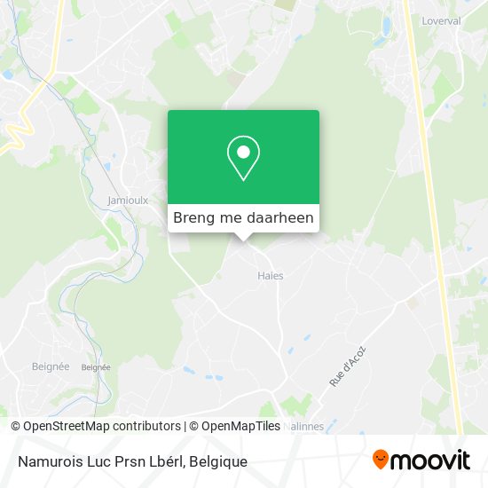Namurois Luc Prsn Lbérl kaart