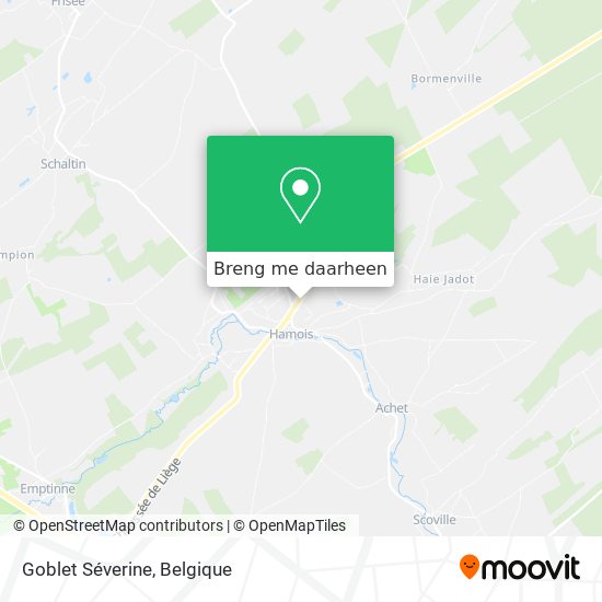 Goblet Séverine kaart