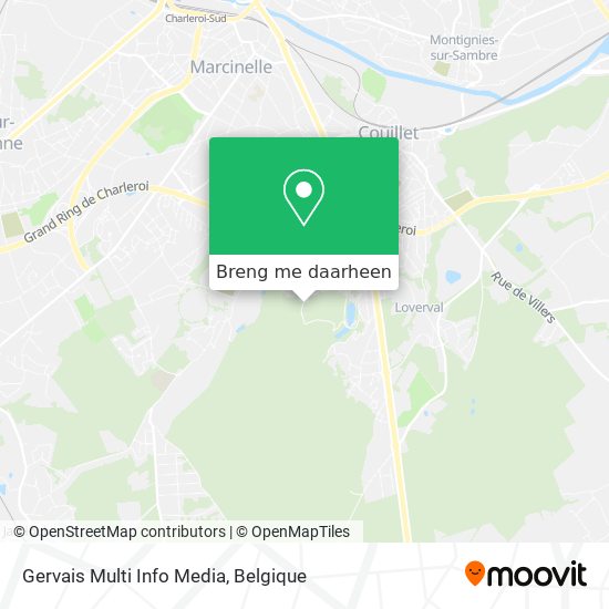 Gervais Multi Info Media kaart