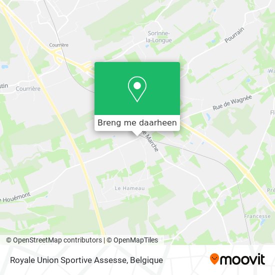 Royale Union Sportive Assesse kaart