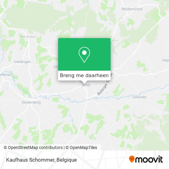 Kaufhaus Schommer kaart