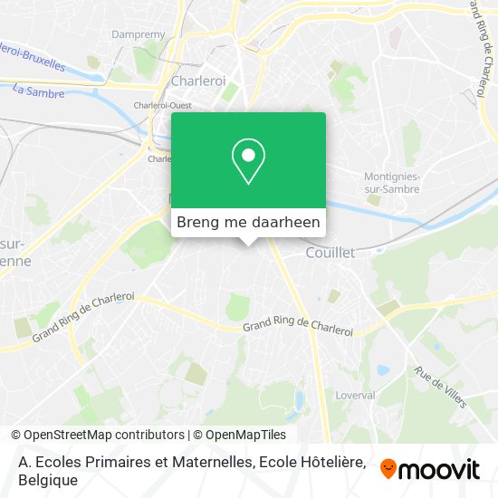 A. Ecoles Primaires et Maternelles, Ecole Hôtelière kaart