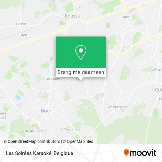 Les Soirées Karaoké kaart