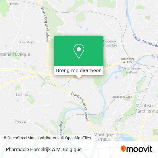 Pharmacie Hamelrijk A.M kaart
