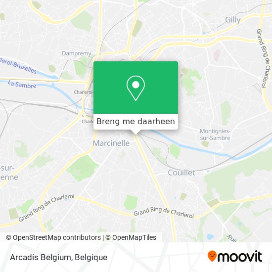 Arcadis Belgium kaart