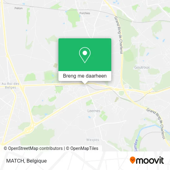 MATCH kaart