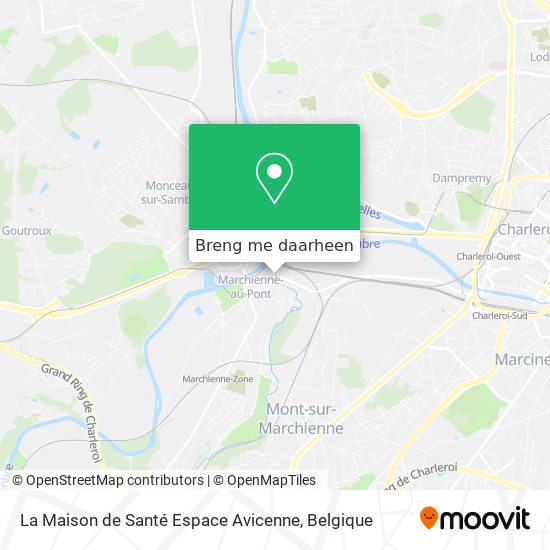La Maison de Santé Espace Avicenne kaart