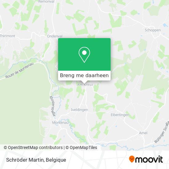 Schröder Martin kaart