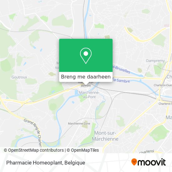Pharmacie Homeoplant kaart