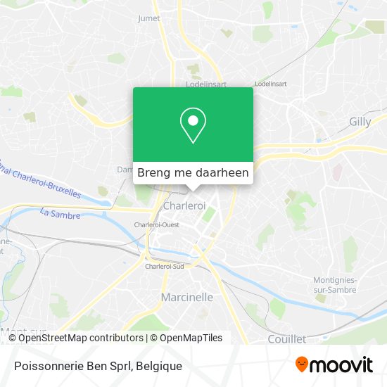 Poissonnerie Ben Sprl kaart