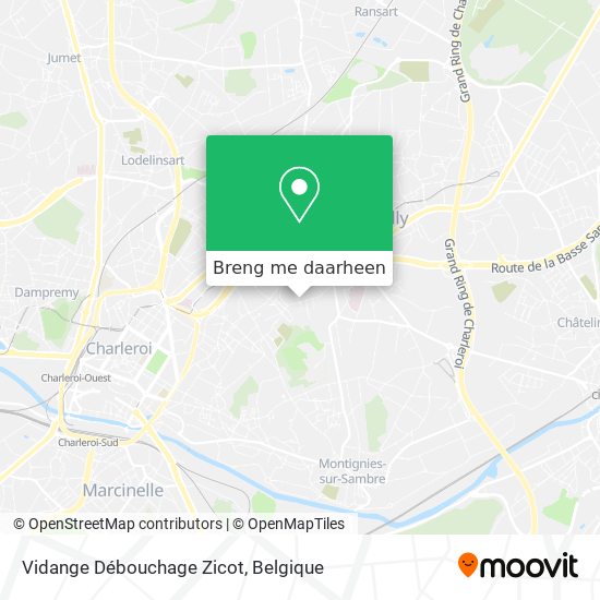 Vidange Débouchage Zicot kaart