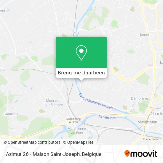Azimut 26 - Maison Saint-Joseph kaart