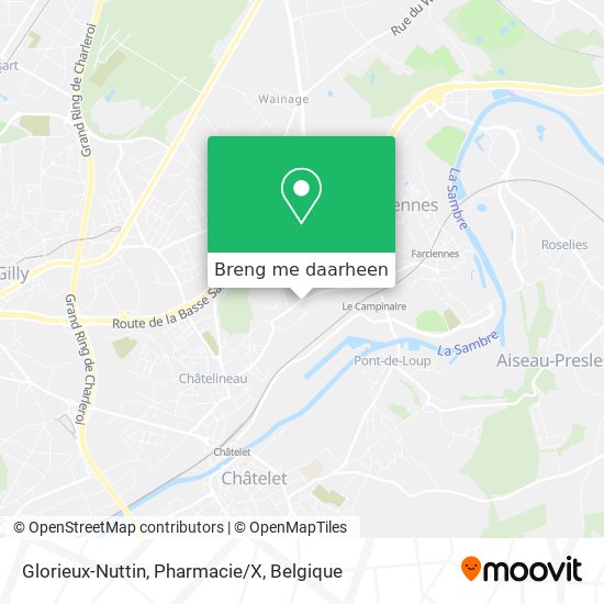 Glorieux-Nuttin, Pharmacie/X kaart