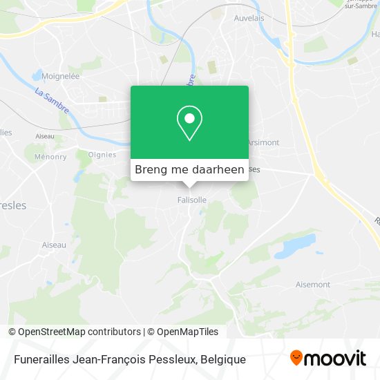 Funerailles Jean-François Pessleux kaart