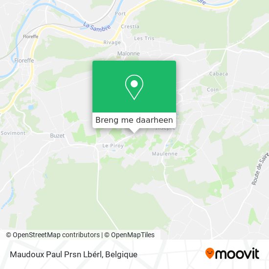 Maudoux Paul Prsn Lbérl kaart