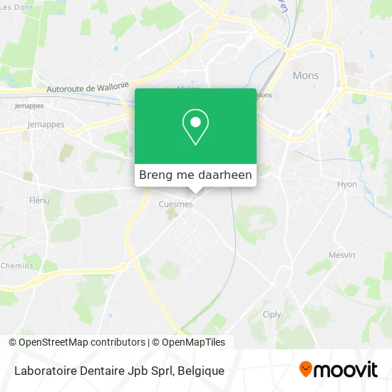 Laboratoire Dentaire Jpb Sprl kaart