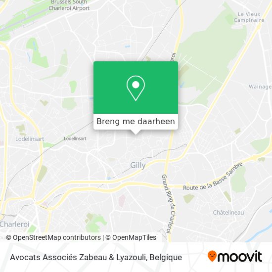 Avocats Associés Zabeau & Lyazouli kaart