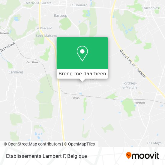 Etablissements Lambert F kaart