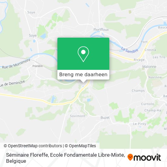 Séminaire Floreffe, Ecole Fondamentale Libre-Mixte kaart