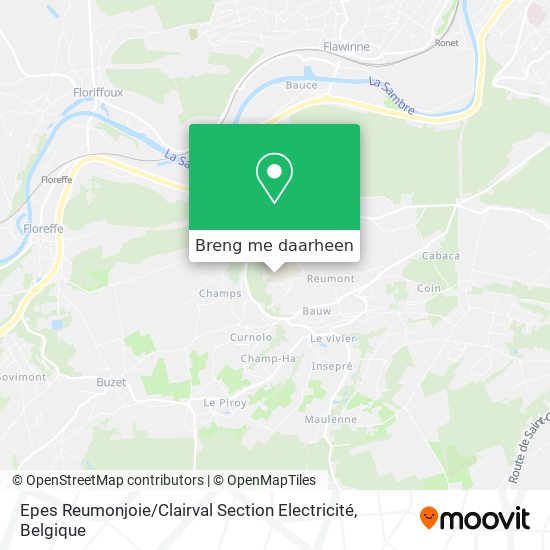Epes Reumonjoie / Clairval Section Electricité kaart