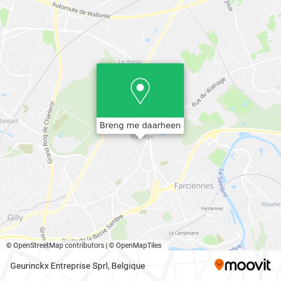 Geurinckx Entreprise Sprl kaart