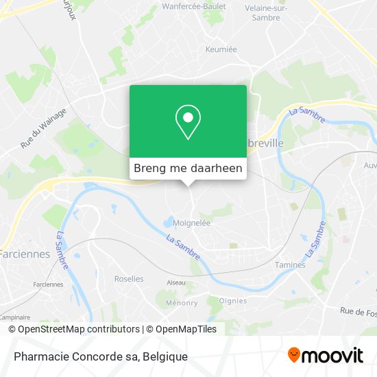 Pharmacie Concorde sa kaart