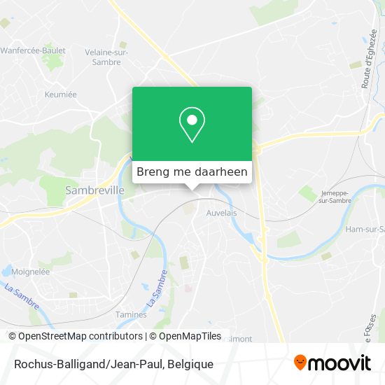 Rochus-Balligand/Jean-Paul kaart