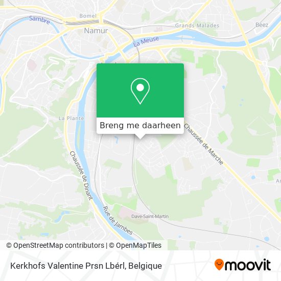 Kerkhofs Valentine Prsn Lbérl kaart