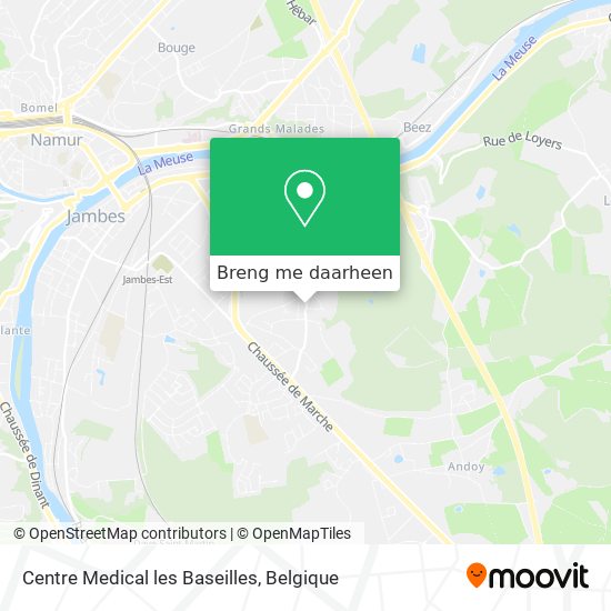 Centre Medical les Baseilles kaart