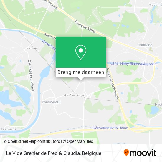 Le Vide Grenier de Fred & Claudia kaart
