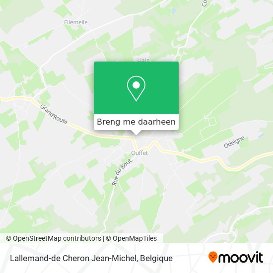 Lallemand-de Cheron Jean-Michel kaart