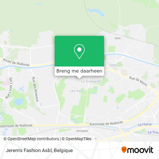 Jerem's Fashion Asbl kaart