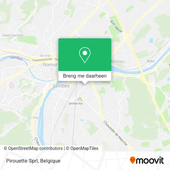 Pirouette Sprl kaart