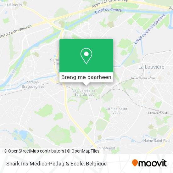 Snark Ins.Médico-Pédag.& Ecole kaart