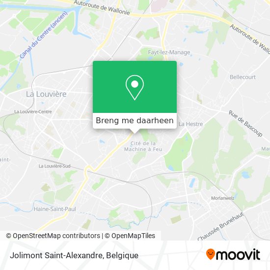 Jolimont Saint-Alexandre kaart