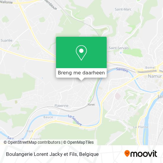 Boulangerie Lorent Jacky et Fils kaart