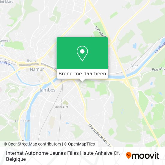 Internat Autonome Jeunes Filles Haute Anhaive Cf kaart