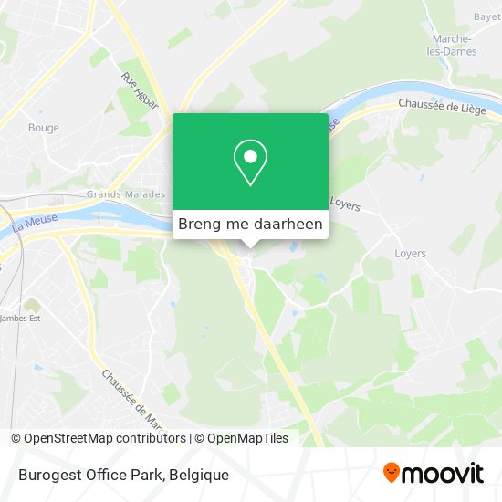 Burogest Office Park kaart