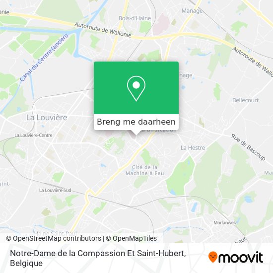 Notre-Dame de la Compassion Et Saint-Hubert kaart