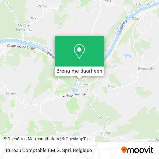 Bureau Comptable F.M.G. Sprl kaart
