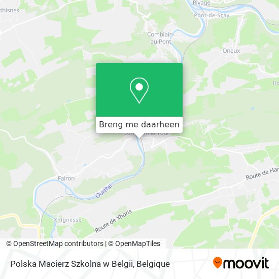 Polska Macierz Szkolna w Belgii kaart