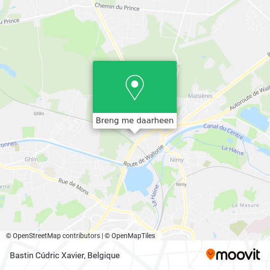 Bastin Cúdric Xavier kaart