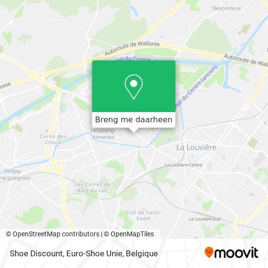 Shoe Discount, Euro-Shoe Unie kaart