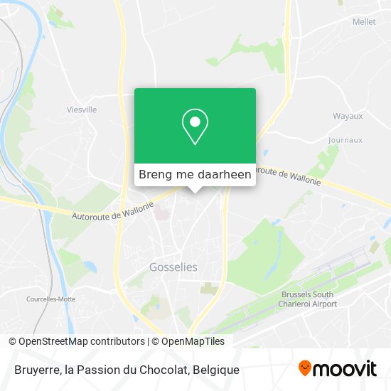 Bruyerre, la Passion du Chocolat kaart