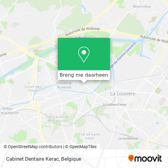 Cabinet Dentaire Kerac kaart